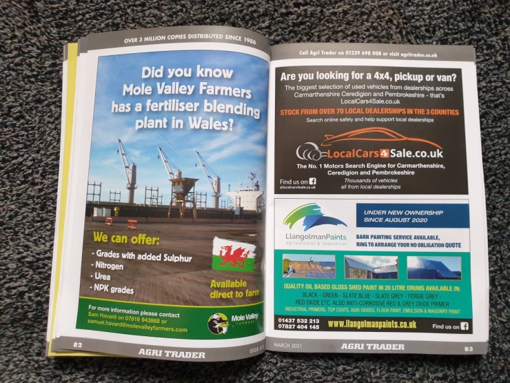 Back in Agri Trader for March 21 edition